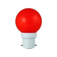 Deco Mini 0.5w B22 Base LED Bulb - Dream Light - Red Color