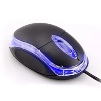 3D LED Optical Wheel Wired Mouse