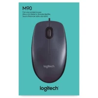 Logitech M90 PC / Mac / Laptop - Black USB Mouse