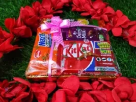 Chocolate Combo With Decorated Package- 4 Pcs Chocolates