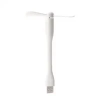 USB Mini Desk Fan - White color