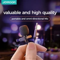 JOY ROOM JR-LM1 Accurate Sound Pick-up Lapel Microphone for Live Broadcast - 2M