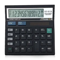CT-512 Large Display Calculator - Black Color