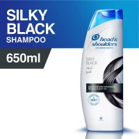 Head & Shoulders - Silky Black Anti-Dandruff Shampoo - 650ml