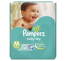 Pampers Econ Tapes Medium 20s