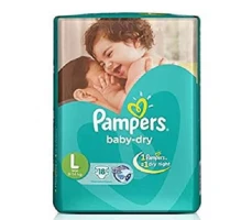 Pampers Econ Tapes Large 18s