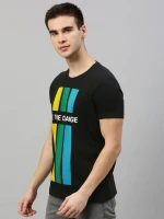 Men’s Stylish Design Half Sleeve Cotton Premium T-shirt HB-002