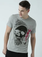 Men’s Stylish Design Half Sleeve Cotton Premium T-shirt HB-006