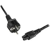 2 Pin Power Cord Cable for Laptop - Black