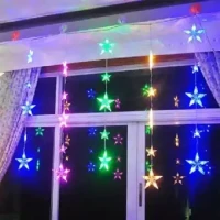 Star Shaped LED Light - Multi Color Decorative Light-15 feet