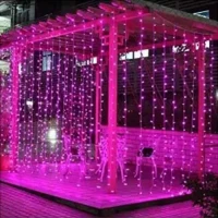 Fairy Decorative Light 100 Led- Pink , Weeding Festival Party 33 Feets water