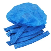 Medical Mop Clip Head Cover / Caps Blue 10 Pcs