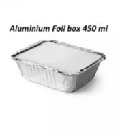 Aluminium Foil Container box 450 ml 10 pcs