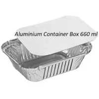 Aluminium Foil Container box 660ml 10 pcs