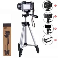 Premium Quality 3110 Aluminum Alloy Lightweight Camera Mount Tripod Stand for
