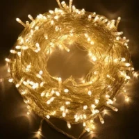 Fairy Decorative Light 100 Led- Golden, Weeding Festival Party 33 Feets water proof Led Light.