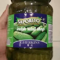 Saporito Gherkins 670 gm (Malaysian)