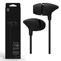 UiiSii C100 Super Bass Stereo In Ear Headphone - Black