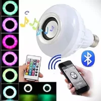 Led remote control music bulb Bulb, with Bluetooth Speaker, With Remote Controller