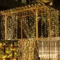 Fairy Decorative Light 100 Led- Golden, Weeding Festival Party 33 Feets water proof Led Light.