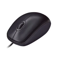 Logitech M90 Wired USB Mouse, 1000 DPI Optical Tracking, Ambidextrous PC / Mac / Laptop - Black