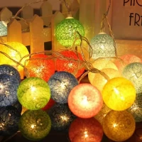 Home Decorative Lights - Cotton Ball