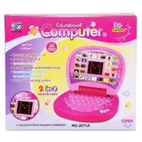 EDUCATIONAL Computer and Learning ABCD, Words & Number Battery Operated Kids Laptop with LED Display and Music