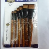 Artist Watercolor Painting Brushes - 6Pcs