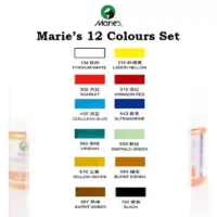 Maries Acrylic color set (12ml) - 12 Pcs/color
