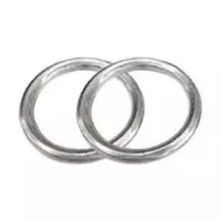 Combo Pack of Two Pieces Chin Up Ring - Silver