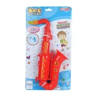 Plastic Toy Saxophone - Red