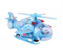 Musical Force Helicopter Toy - Sky Blue