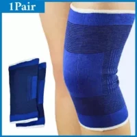 1 Pair Knee Support Guard Pain Relief for Gym and Physical Activities Knee Support, Guard, Braces (Blue /Free size)