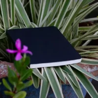 Pocket Series Black Notebook - Black Cover