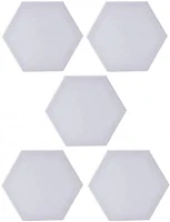 Hexagon shape canvas (8 x 8 inch) - 1 pcs