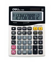 Deli E1629 Tax calculetor dark gray 12 digit