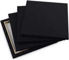 Black Canvas (6x6 inch) - 1 Pcs