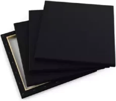 Black Mini Canvas (6x8 inch) - 1 Pcs