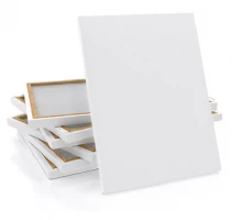 White Canvas Bord (8"x8") - 2 pcs