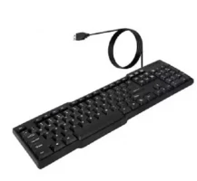 Gigasonic USB Keyboard for Office Use, Strong, Slim and Adorable - Black.