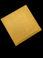 Gold Color Square Canvas Board (10"x10") - 1 pcs