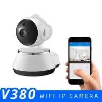 V380 WiFi IP Camera 360 Degree CCTV Camera, Wireless Mini CC Camera IP Webcam.