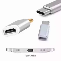 Micro USB to type C converter