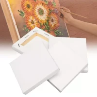 White Mini Canvas (6x8 inch) - 1 Pcs