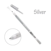 Silver Ink gel pen