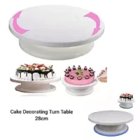 Cake Decorating Heavy Turn Table 28cm - White