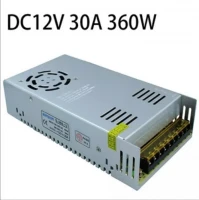 12V 30A Switching Power Supply S-360-12 Power Converter Transformer 360W 12V 30A DC Power Adapter AC To DC