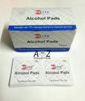 Alcohol pad 100 piece (1box)for diabetic patient elite