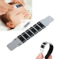Fever Scan Baby Forehead Thermometer Strip Infant child Temperature Test Reusable Flexible