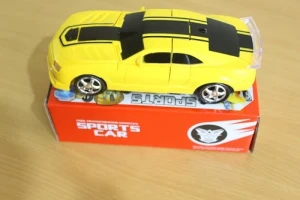 Sports car for toy - Yellow color
